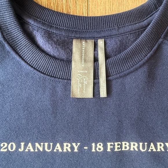 Anthropologie Zodiac Aquarius Sweatshirt Size M - Picture 4 of 4